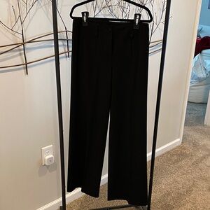 Larry Levine Black Wide Leg Pants